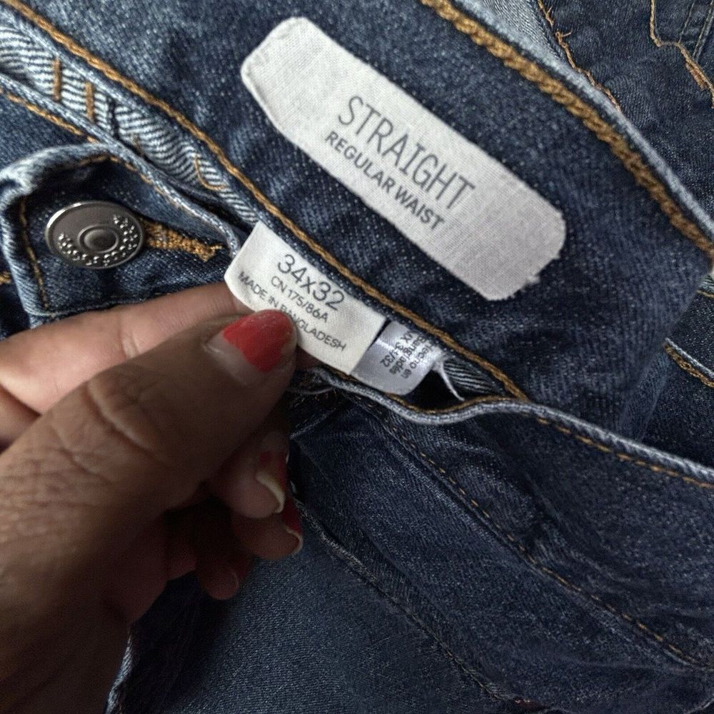 2 & Denim H &M Jeans Mens Straight LOT Recycled Fibers EXCELLENT - Picture 10 of 14